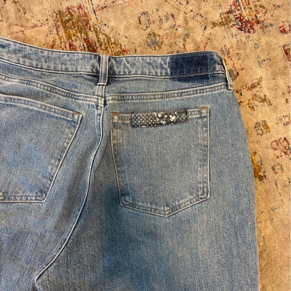 Patchwork Light Blue Jeans - Picture 4 of 8